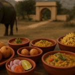 Local Flavors: Tasting Authentic Rajasthani Cuisine at Hathi Gaon